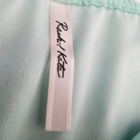 Women's Top Size Small Teal Blue Beachy Coasty Whimsical Lace - Picture 6 of 10